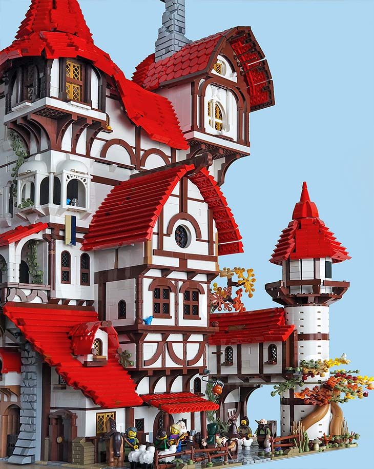 Lego-medieval-town-1